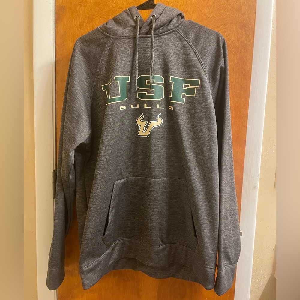 Large USF Bulls Pullover Hoodie